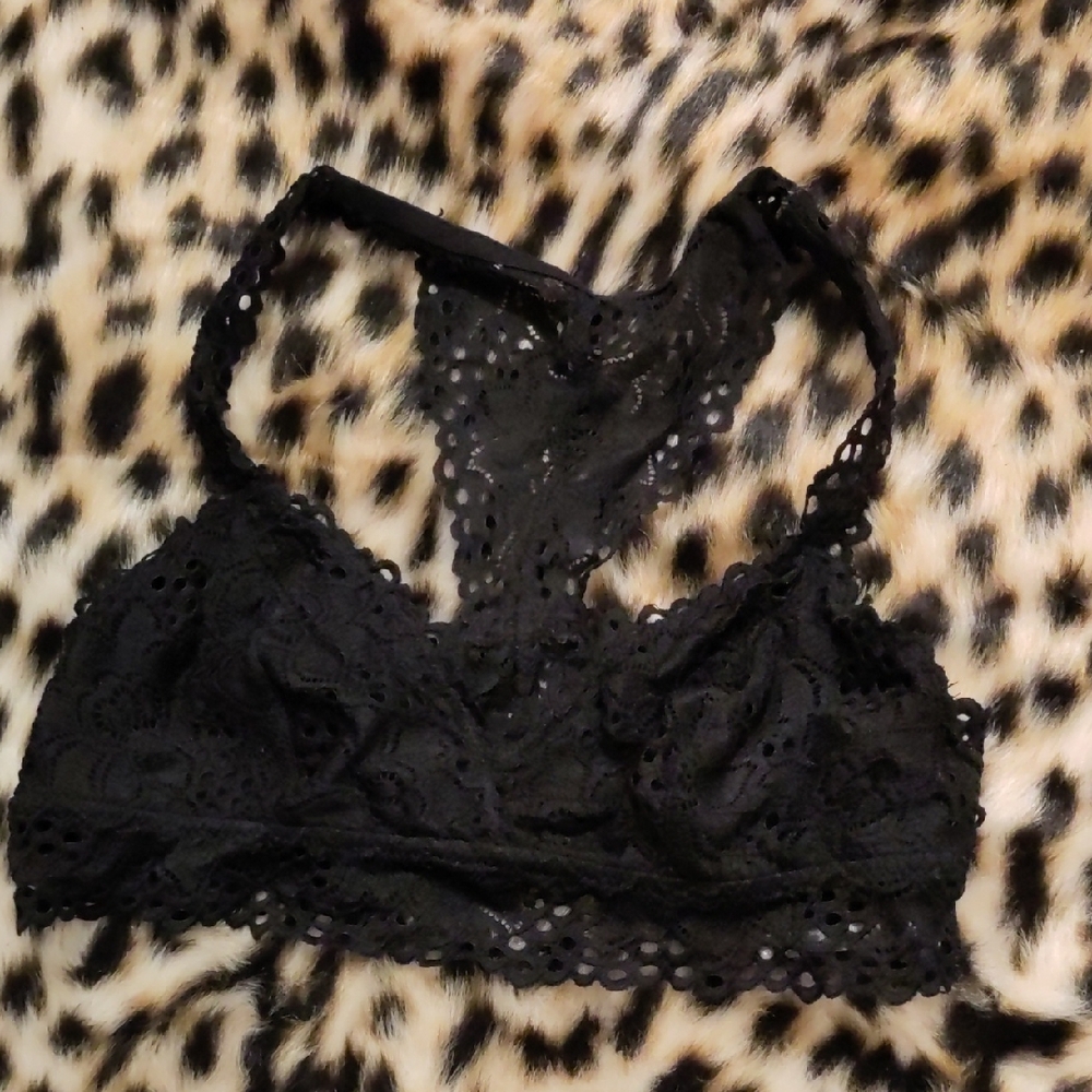 Aerie Black Lace Bralette
